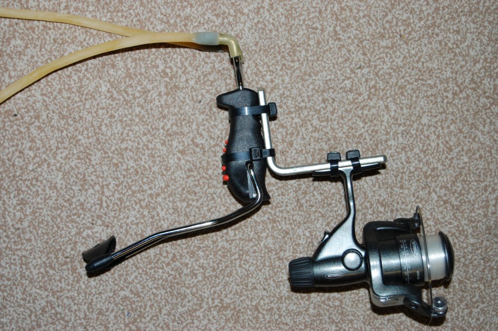 Catapult Fishing Rod Gun