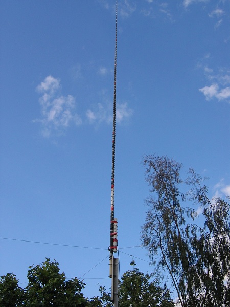 Helically Wound 40m vertical