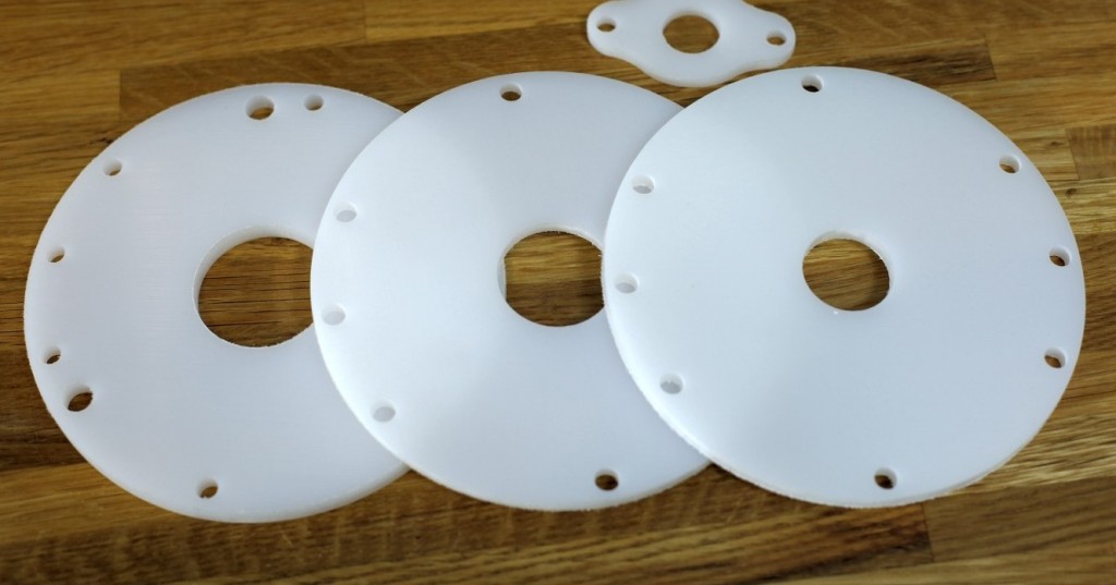 UHMWPE Nylon Cut Plates for 10m DXC DX Commander Amateur Radio